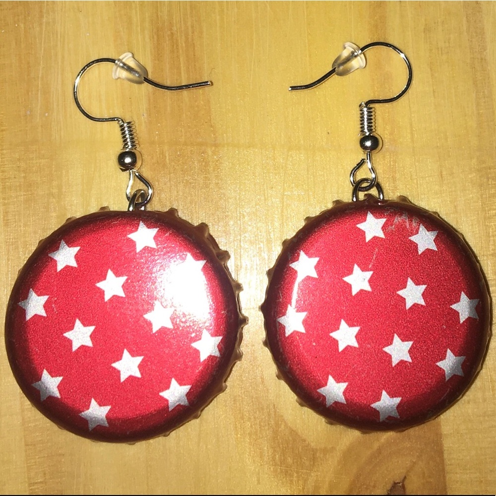 🍺 Budweiser Earrings 🍺